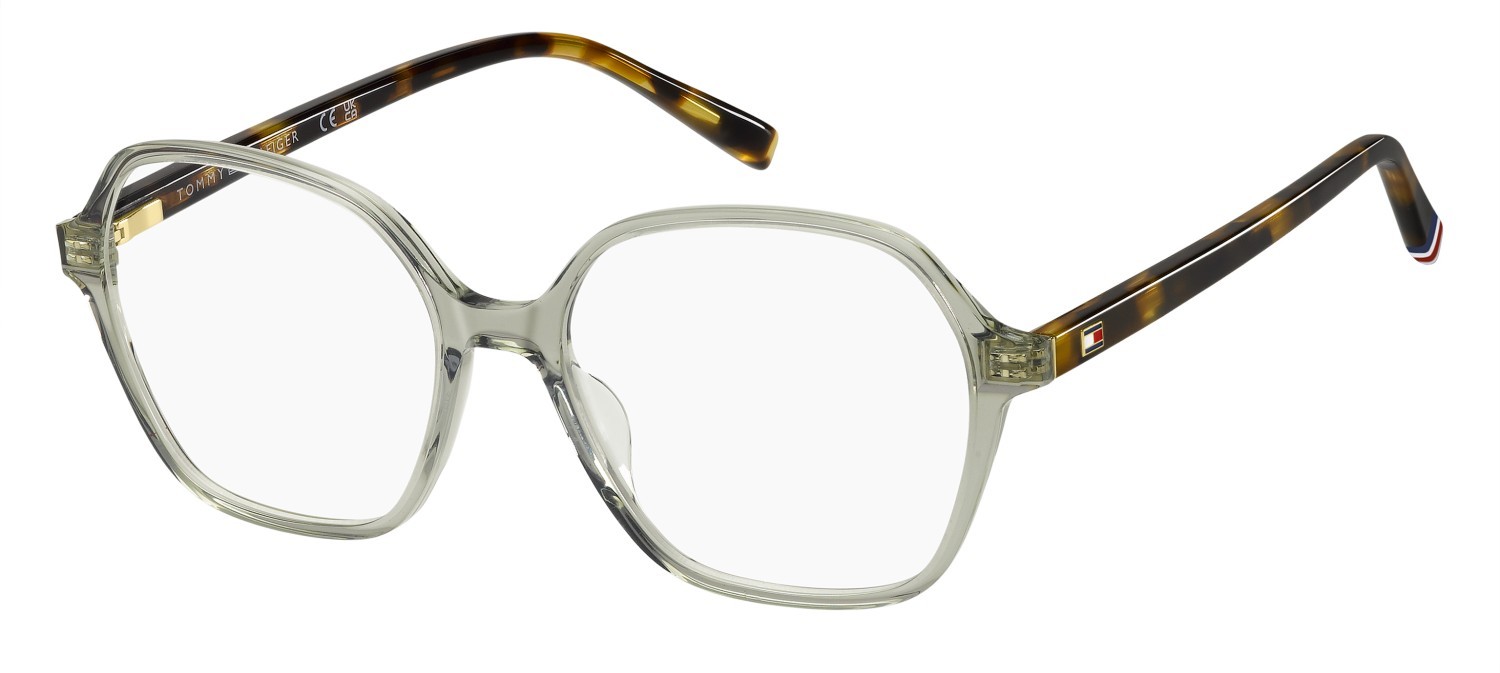 Occhiali da vista Tommy Hilfiger Th 2293 110042 1ED colore green forma quadrato 