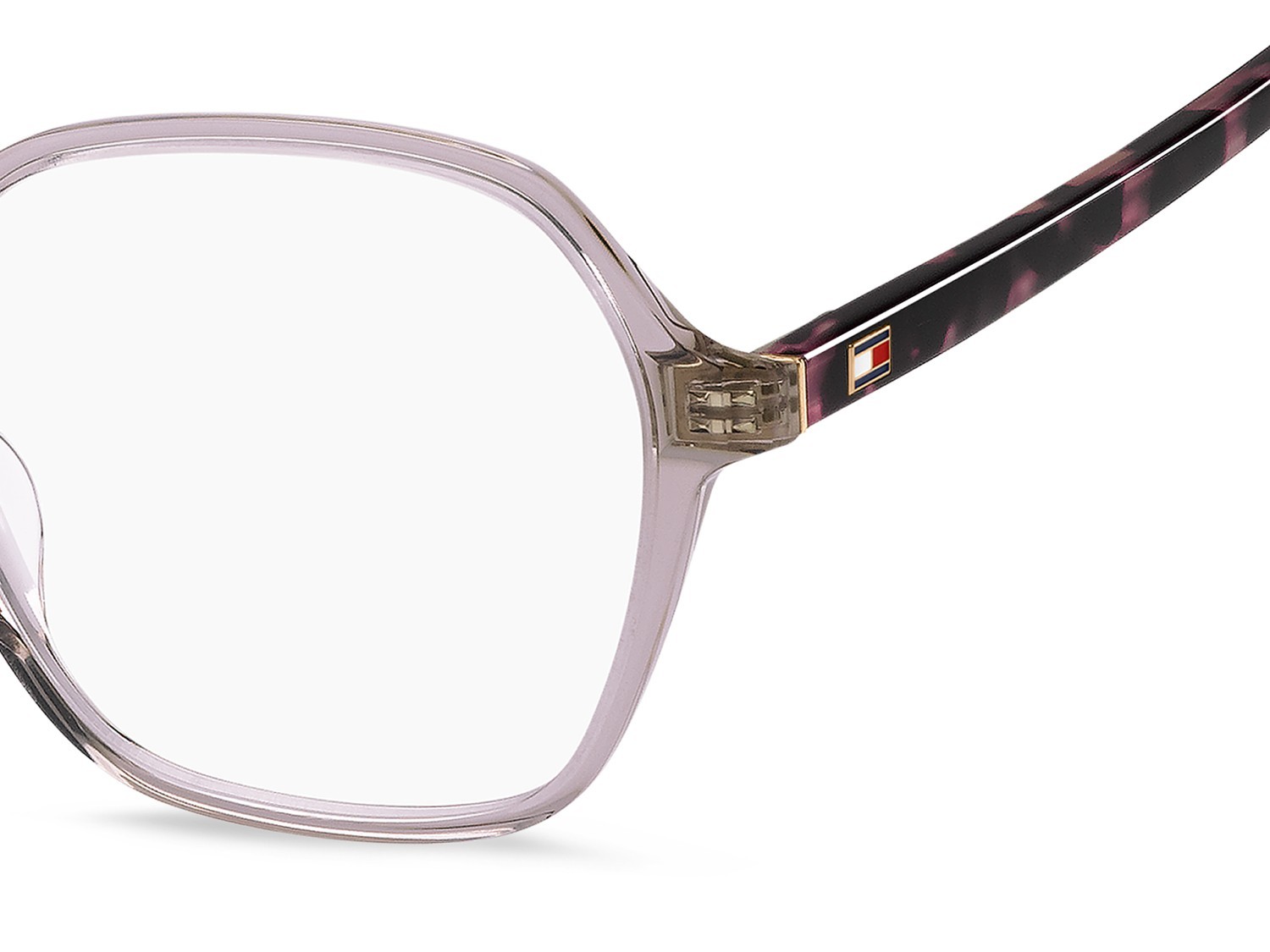 Occhiali da vista Tommy Hilfiger Th 2293 110042 35J colore pink forma quadrato 