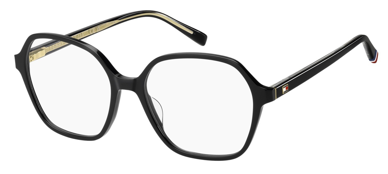 Occhiali da vista Tommy Hilfiger Th 2293 110042 807 colore black forma quadrato 