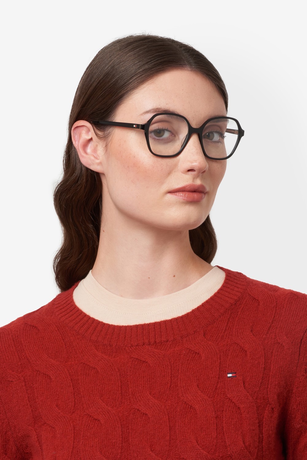 Occhiali da vista Tommy Hilfiger Th 2293 110042 807 colore black forma quadrato 