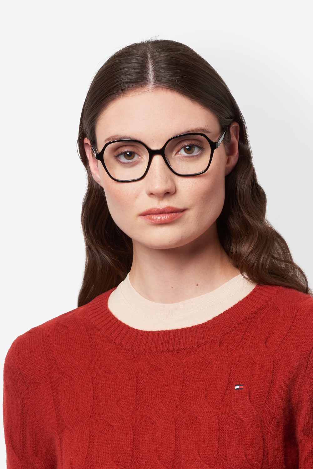 Occhiali da vista Tommy Hilfiger Th 2293 110042 807 colore black forma quadrato 