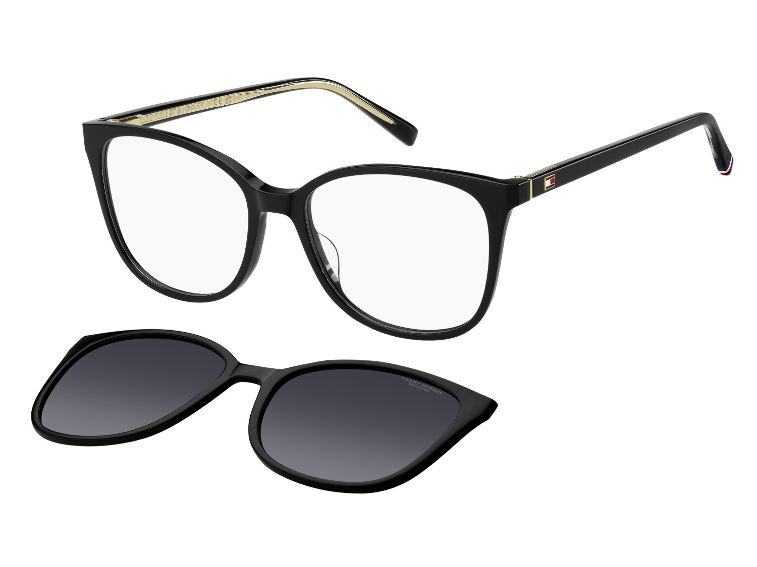 Eyeglasses Tommy Hilfiger Th 2294/C 110043 807 shape cat eye 