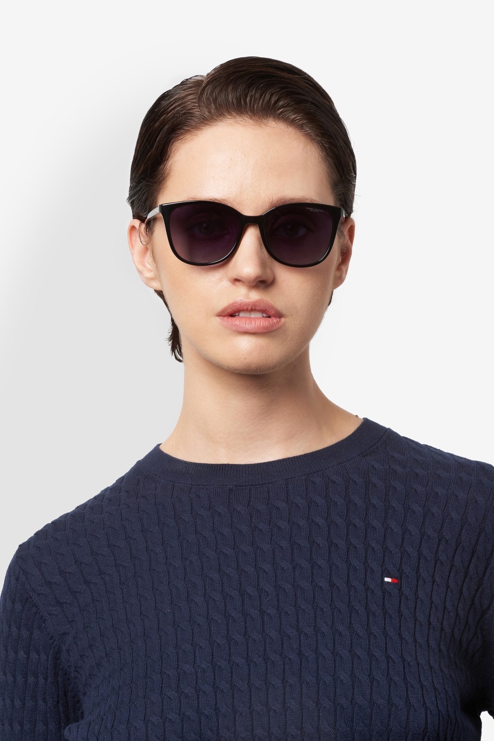 Eyeglasses Tommy Hilfiger Th 2294/C 110043 807 shape cat eye 