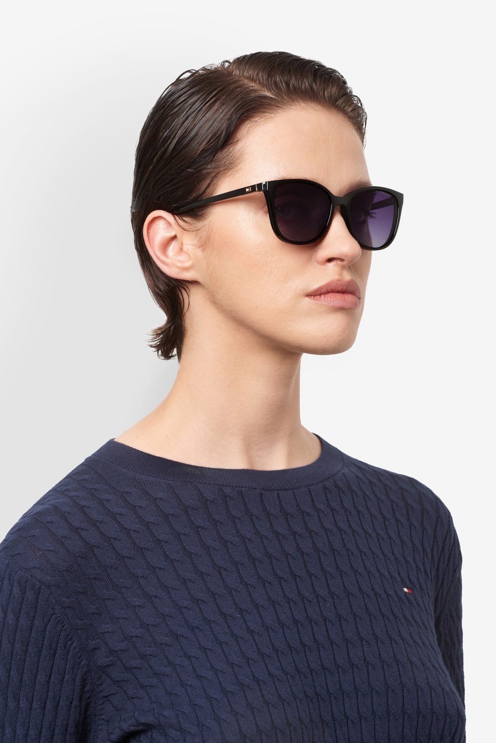 Eyeglasses Tommy Hilfiger Th 2294/C 110043 807 shape cat eye 