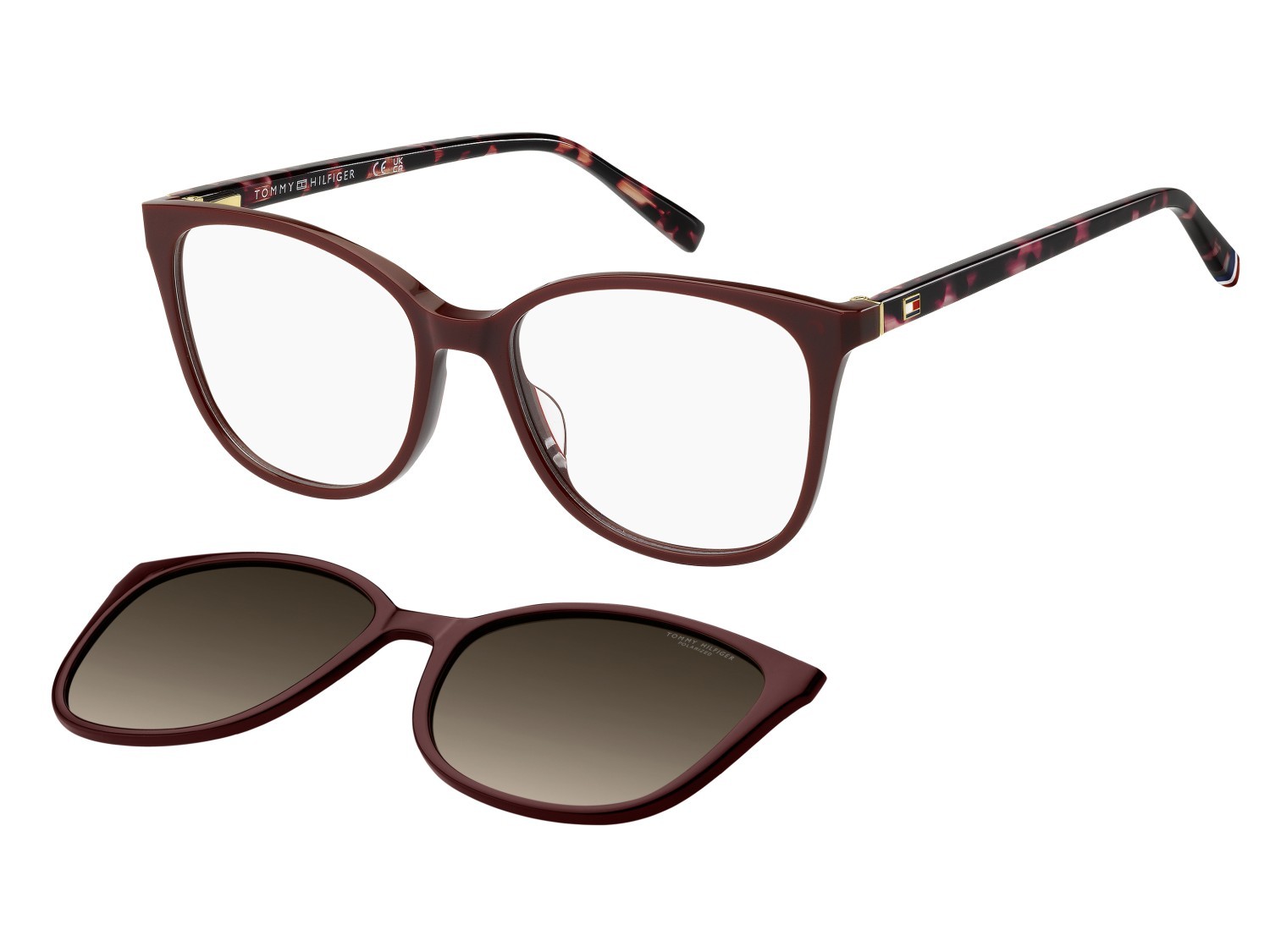 Eyeglasses Tommy Hilfiger Th 2294/C 110043 LHF shape cat eye 