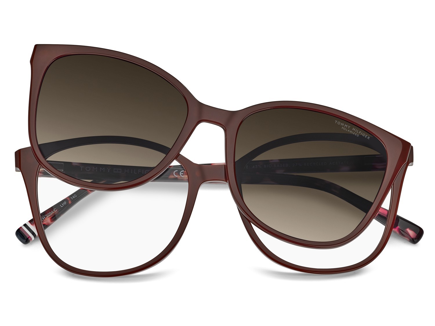 Eyeglasses Tommy Hilfiger Th 2294/C 110043 LHF shape cat eye 