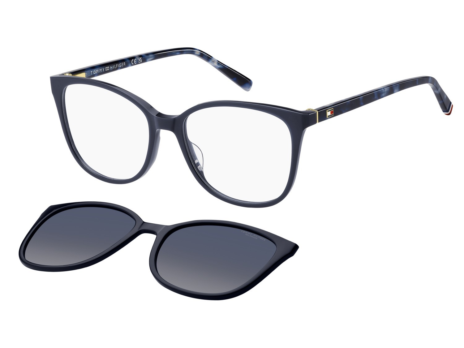 Occhiali da vista Tommy Hilfiger Th 2294/C 110043 PJP forma cat eye 