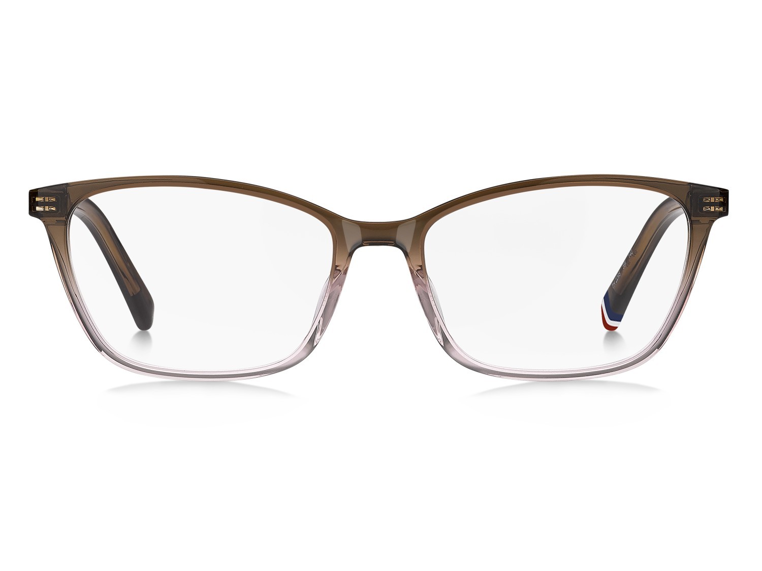 Occhiali da vista Tommy Hilfiger Th 2295 110044 59I colore brown shaded pink forma cat eye 