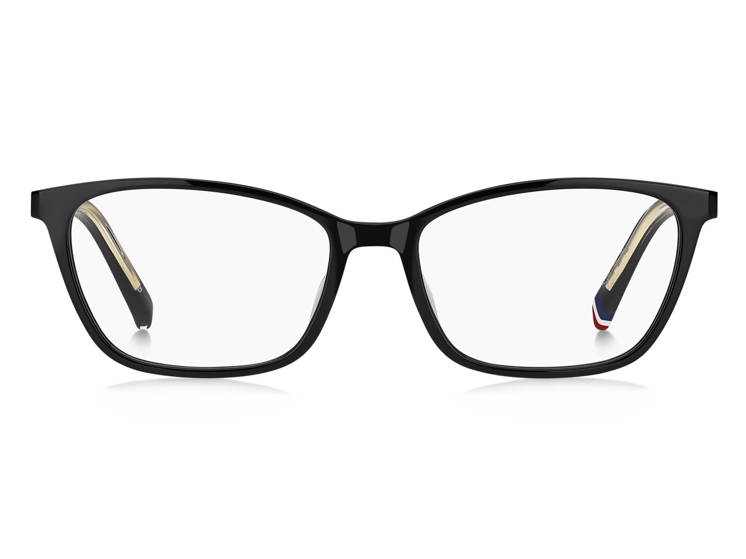 Eyeglasses Tommy Hilfiger Th 2295 110044 807 color black shape cat eye 