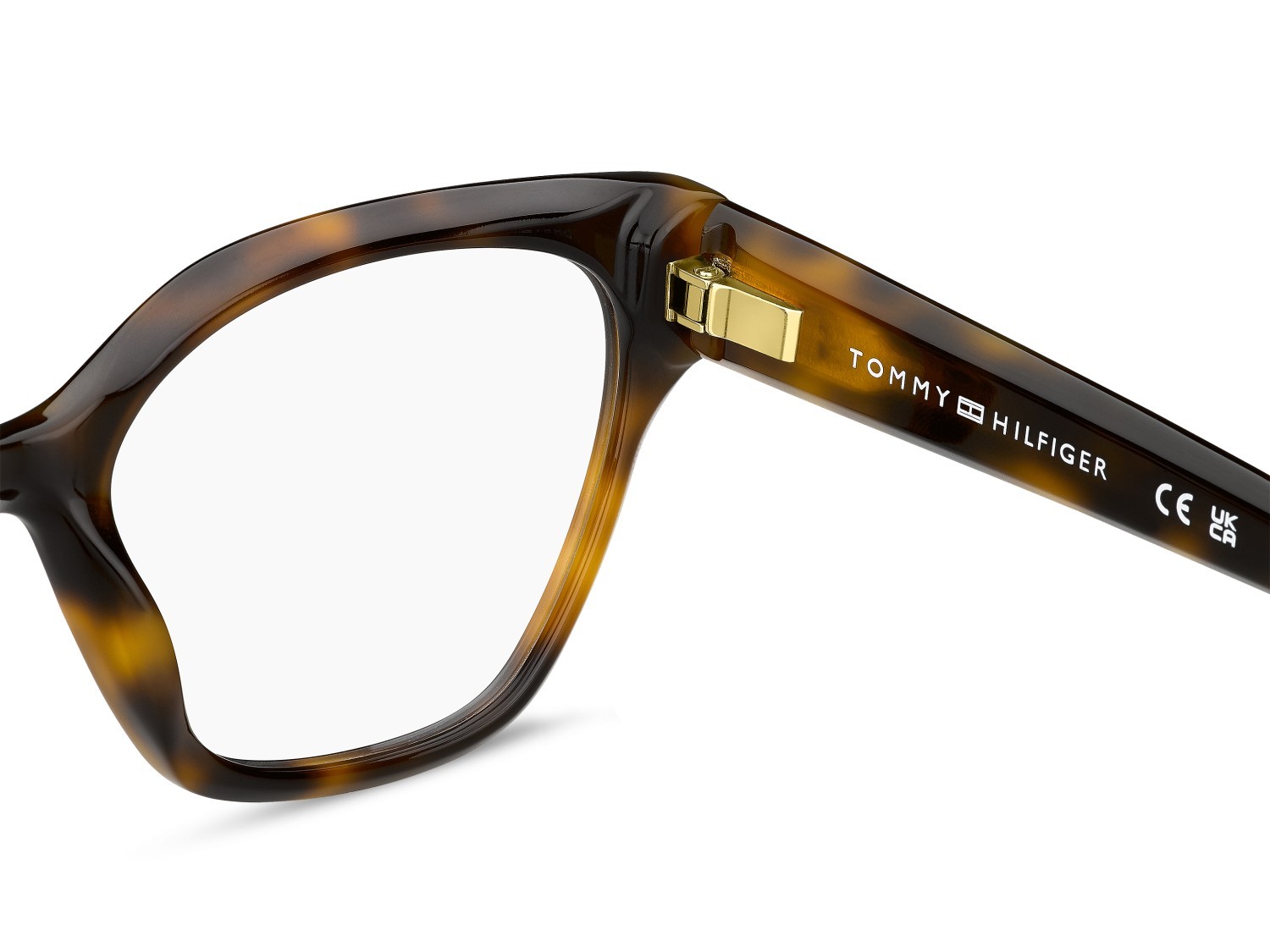Eyeglasses Tommy Hilfiger Th 2265 110045 05L color havana 2 shape cat eye 