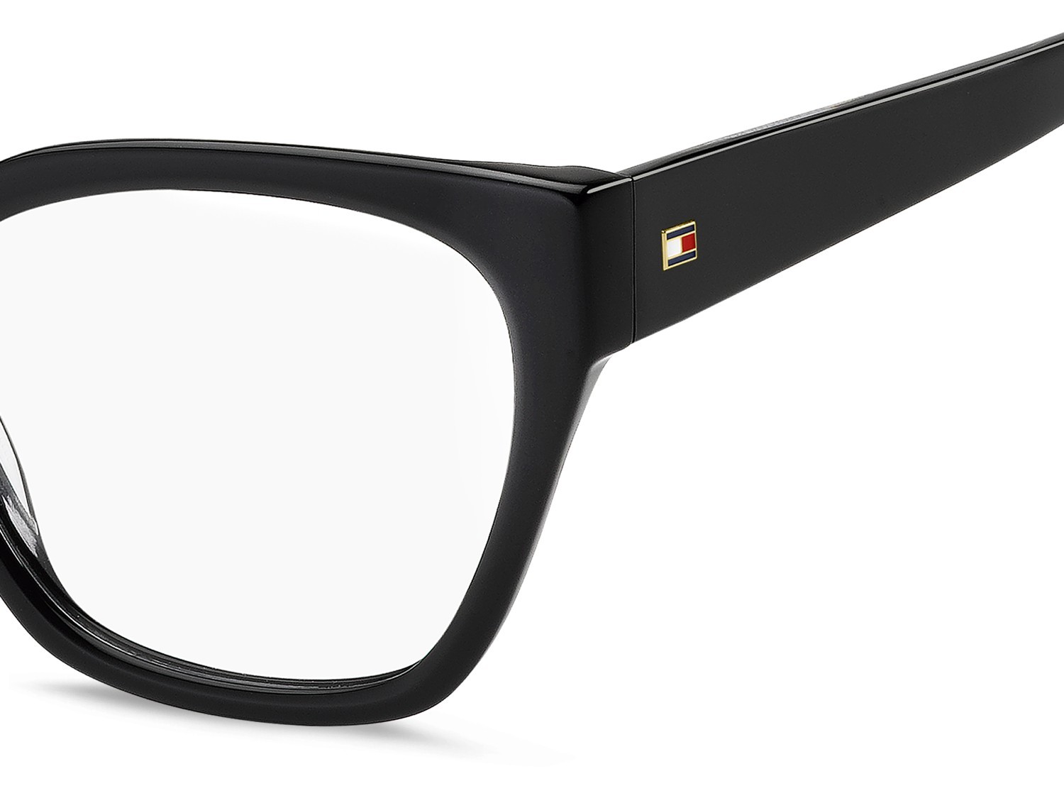 Eyeglasses Tommy Hilfiger Th 2265 110045 807 color black shape cat eye 