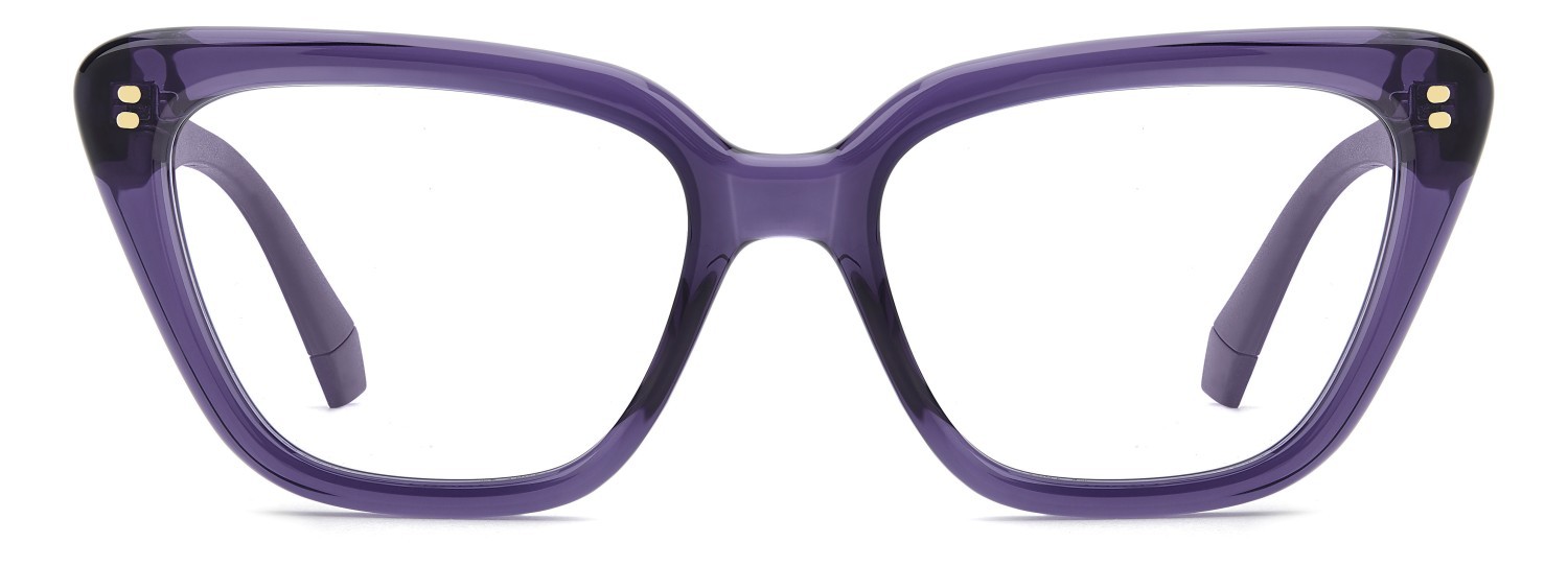 Eyeglasses Polaroid Pld D575 110047 B3V color violet shape cat eye 