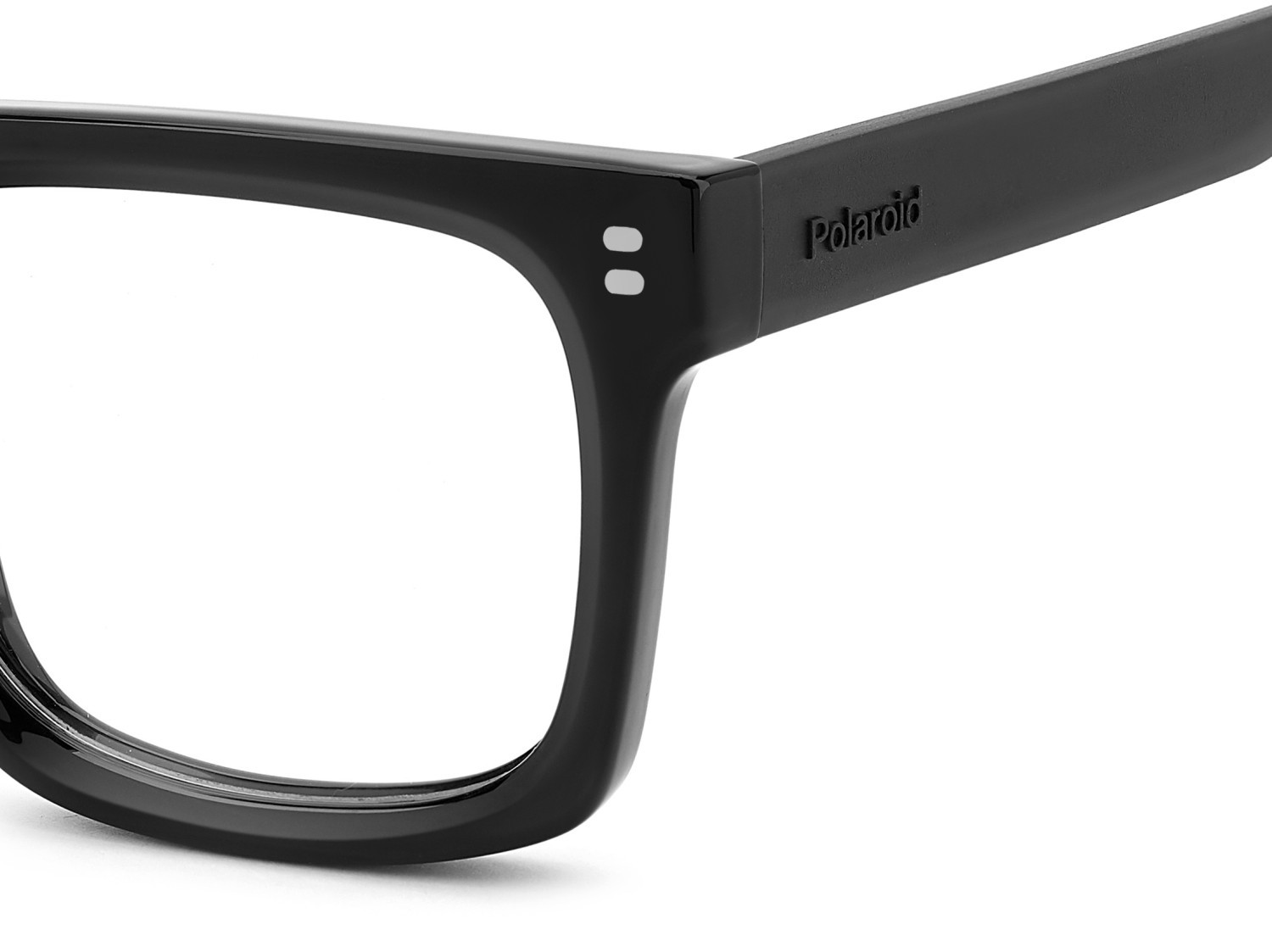 Eyeglasses Polaroid Pld D577 110049 807 color black shape rectangle 