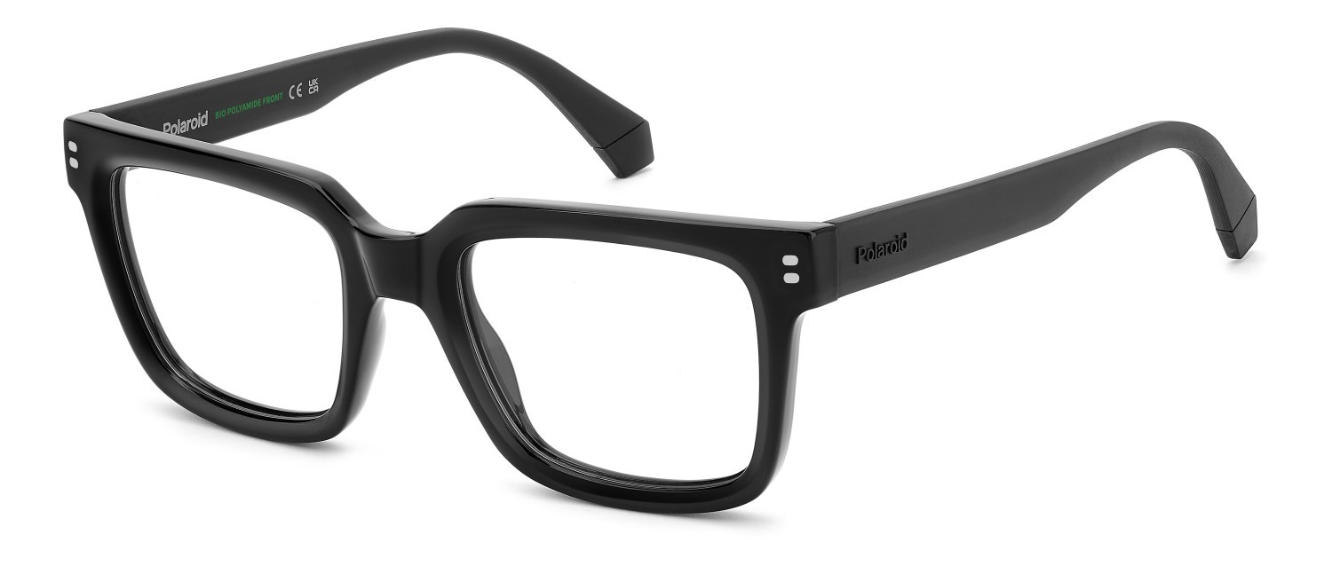 Eyeglasses Polaroid Pld D578 110050 807 color black shape square 