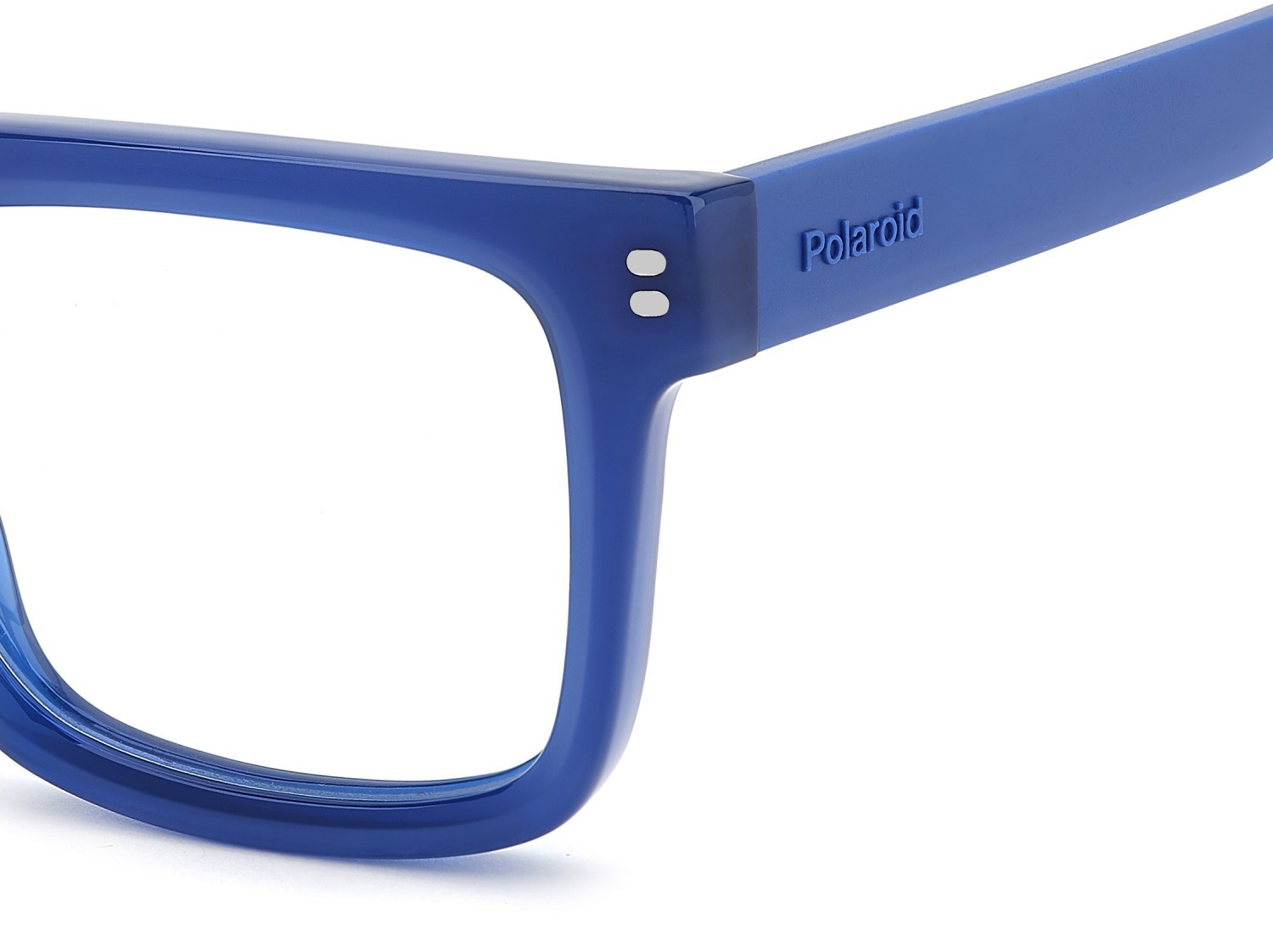 Eyeglasses Polaroid Pld D578 110050 PJP color blue shape square 