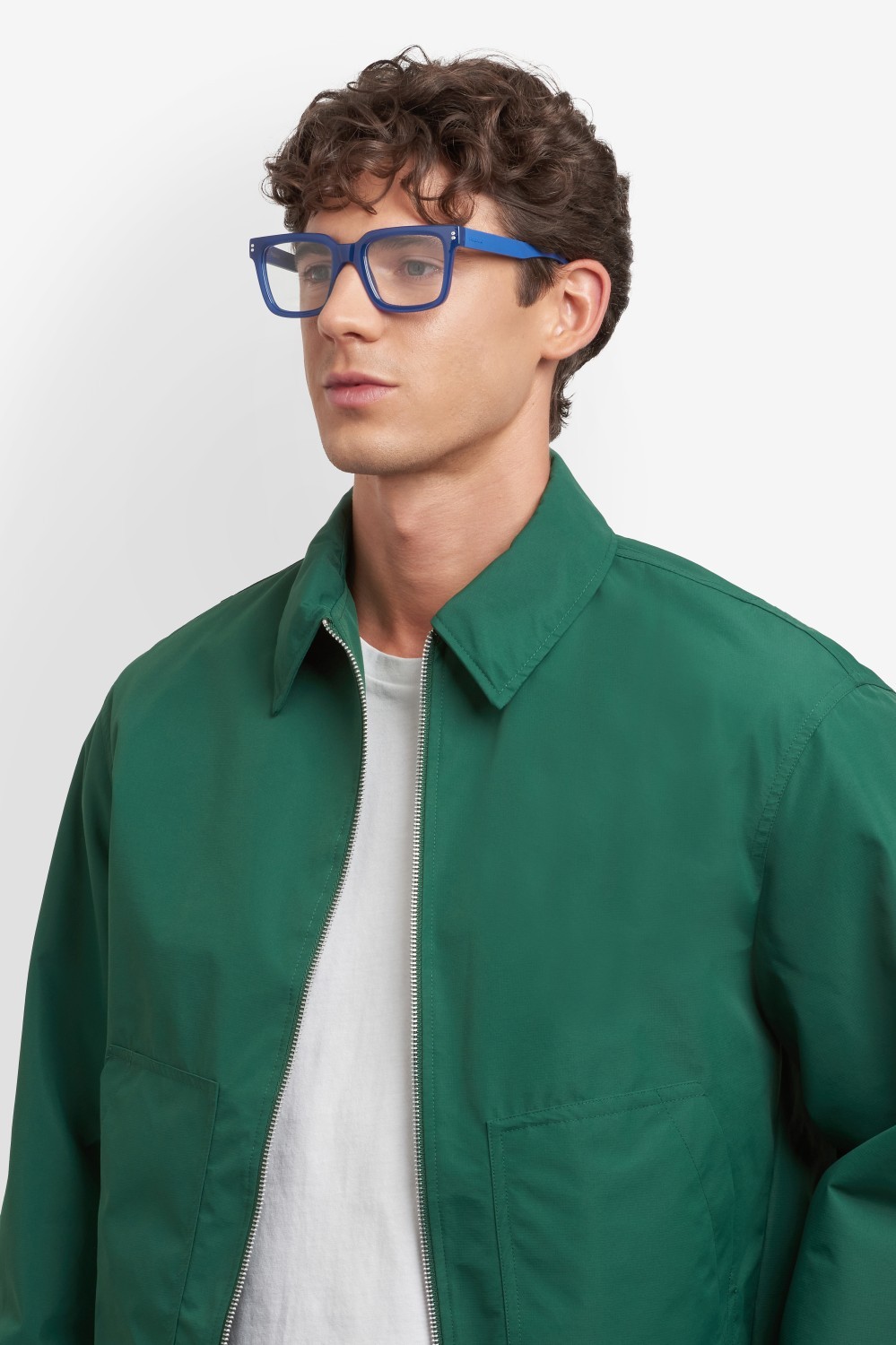 Eyeglasses Polaroid Pld D578 110050 PJP color blue shape square 