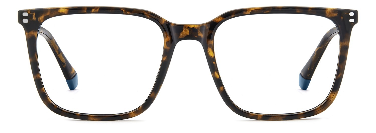 Eyeglasses Polaroid Pld D580 110052 086 color havana shape square 