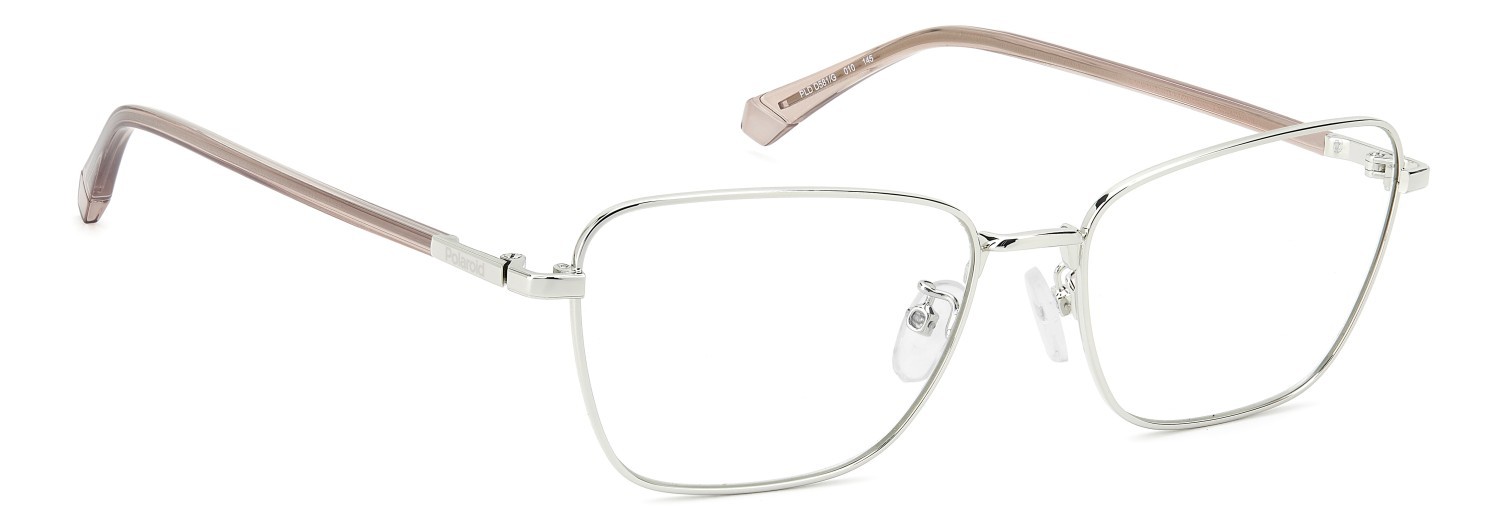 Eyeglasses Polaroid Pld D581/G 110053 010 color palladium shape cat eye 