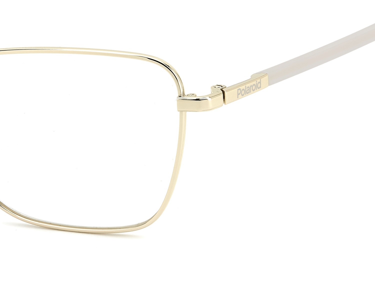 Eyeglasses Polaroid Pld D581/G 110053 J5G color gold shape cat eye 