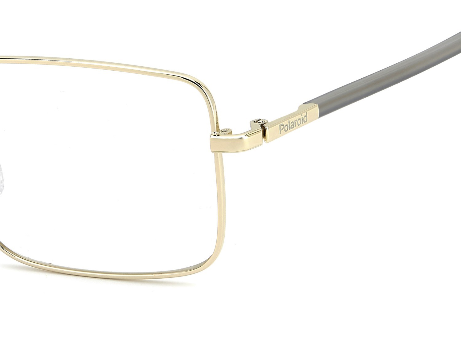 Eyeglasses Polaroid Pld D582/G 110054 J5G color gold shape rectangle 