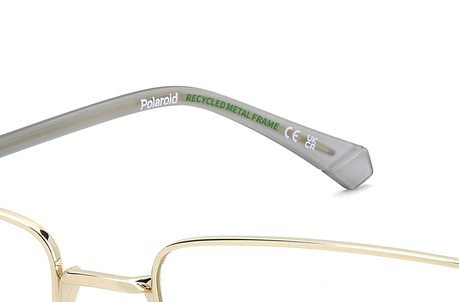 Eyeglasses Polaroid Pld D582/G 110054 J5G color gold shape rectangle 