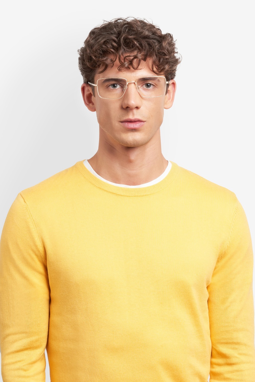 Eyeglasses Polaroid Pld D582/G 110054 J5G color gold shape rectangle 