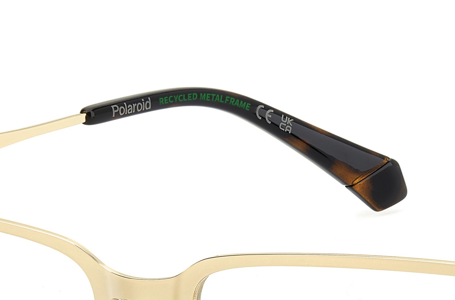 Eyeglasses Polaroid Pld D583/G 110055 J5G color gold shape rectangle 