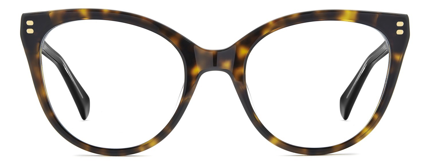 Eyeglasses Polaroid Pld D585 110058 086 color havana shape cat eye 
