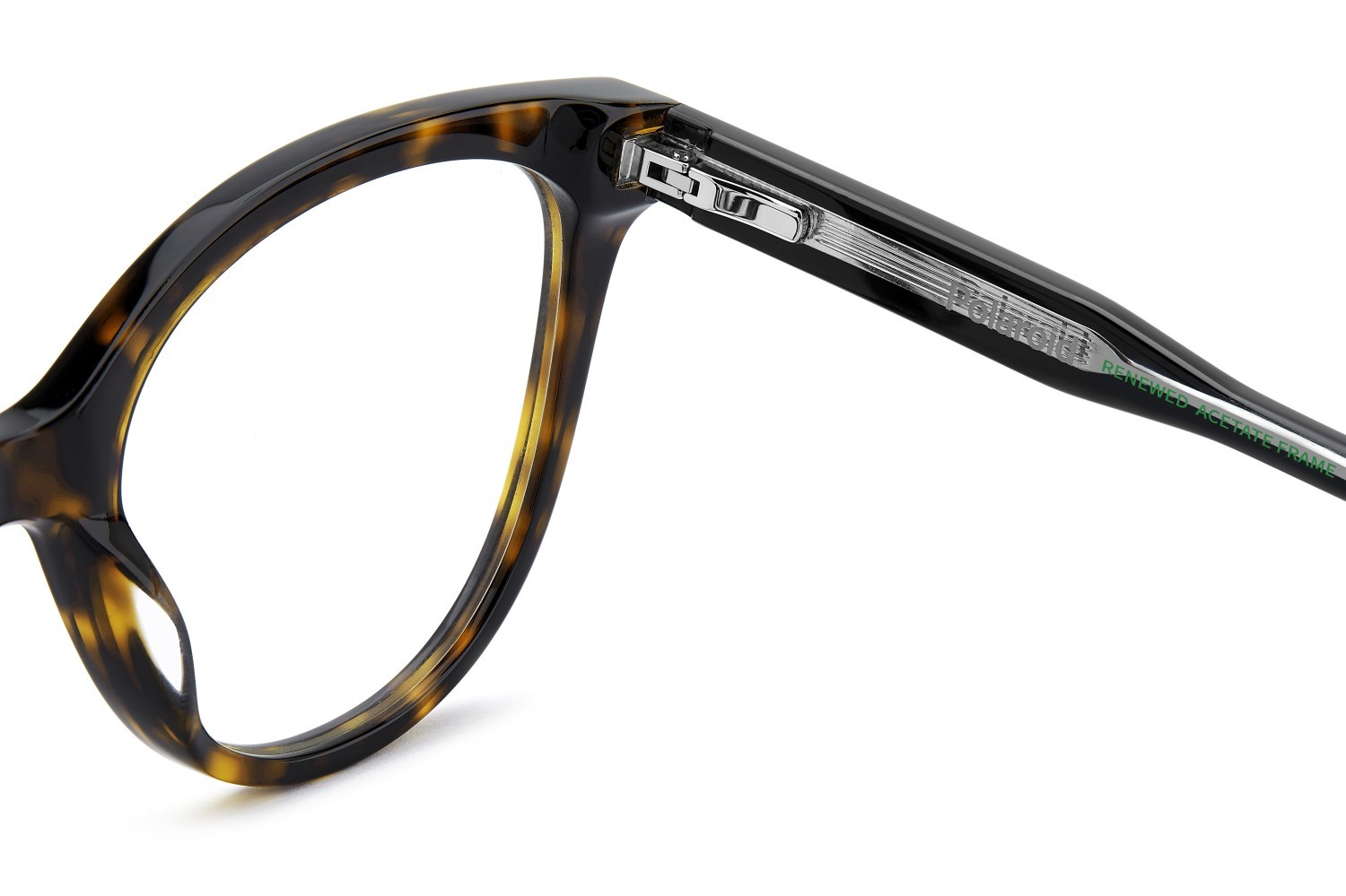 Eyeglasses Polaroid Pld D585 110058 086 color havana shape cat eye 