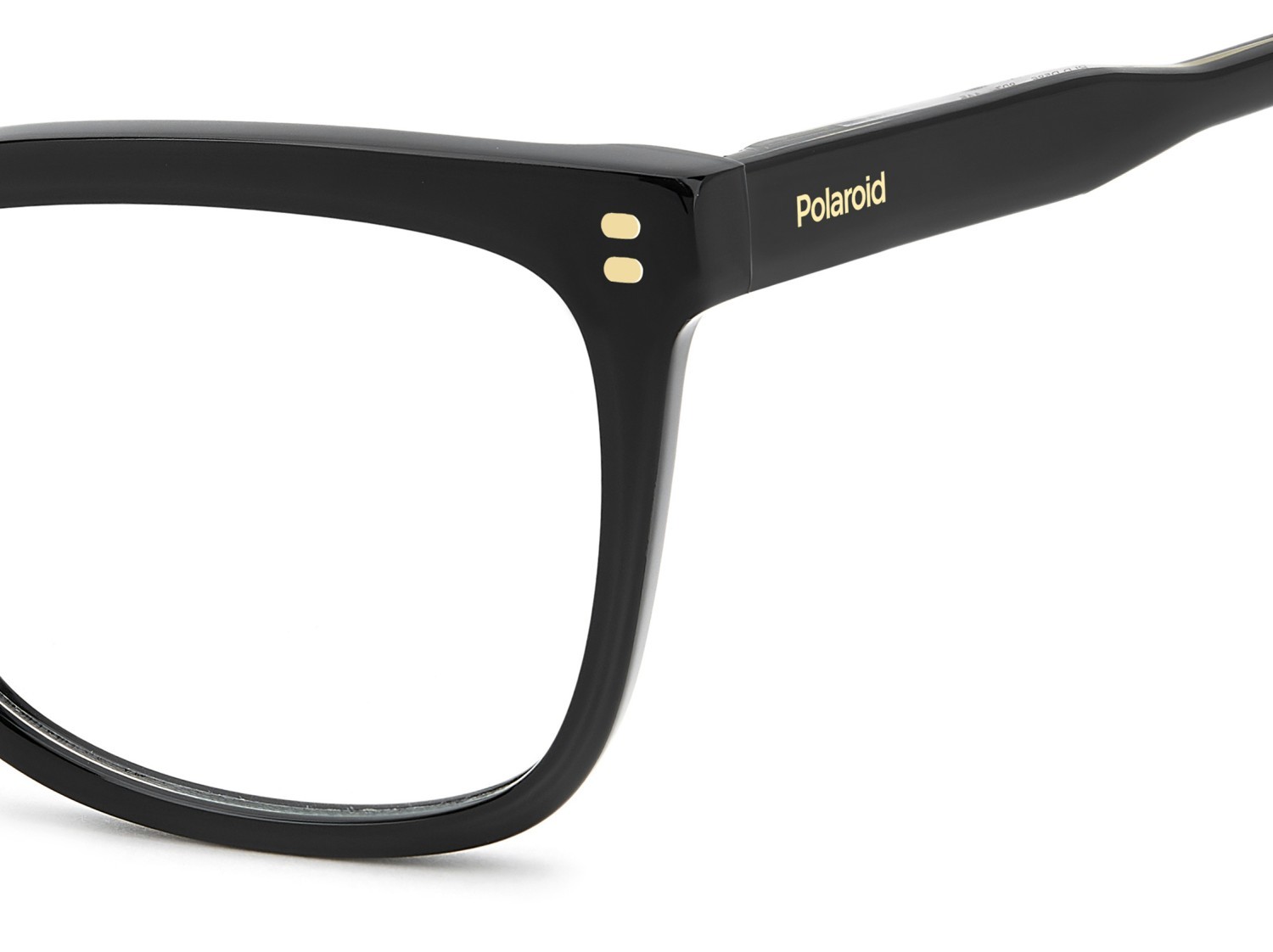 Eyeglasses Polaroid Pld D586 110059 807 color black shape rectangle 