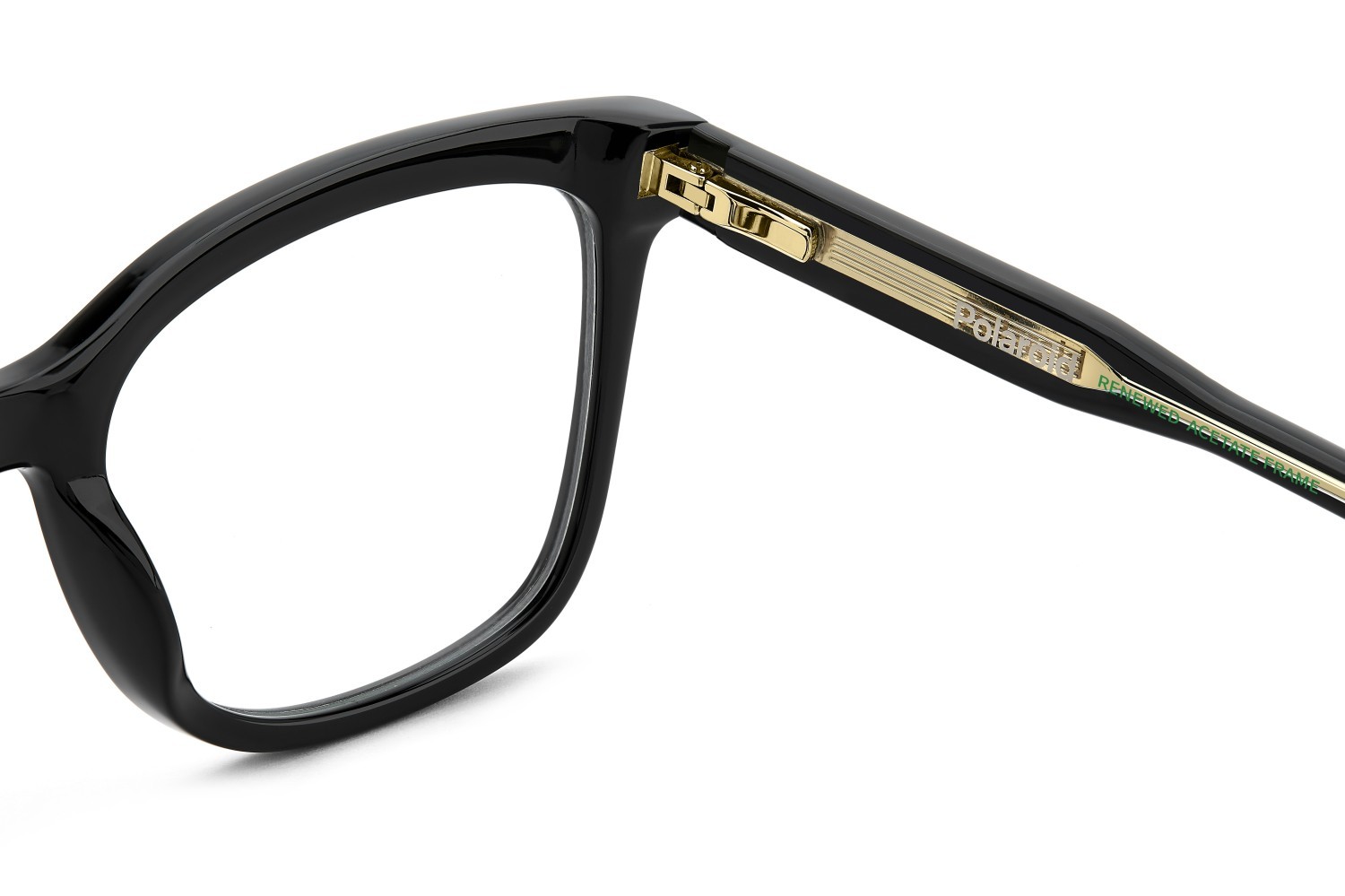 Eyeglasses Polaroid Pld D586 110059 807 color black shape rectangle 