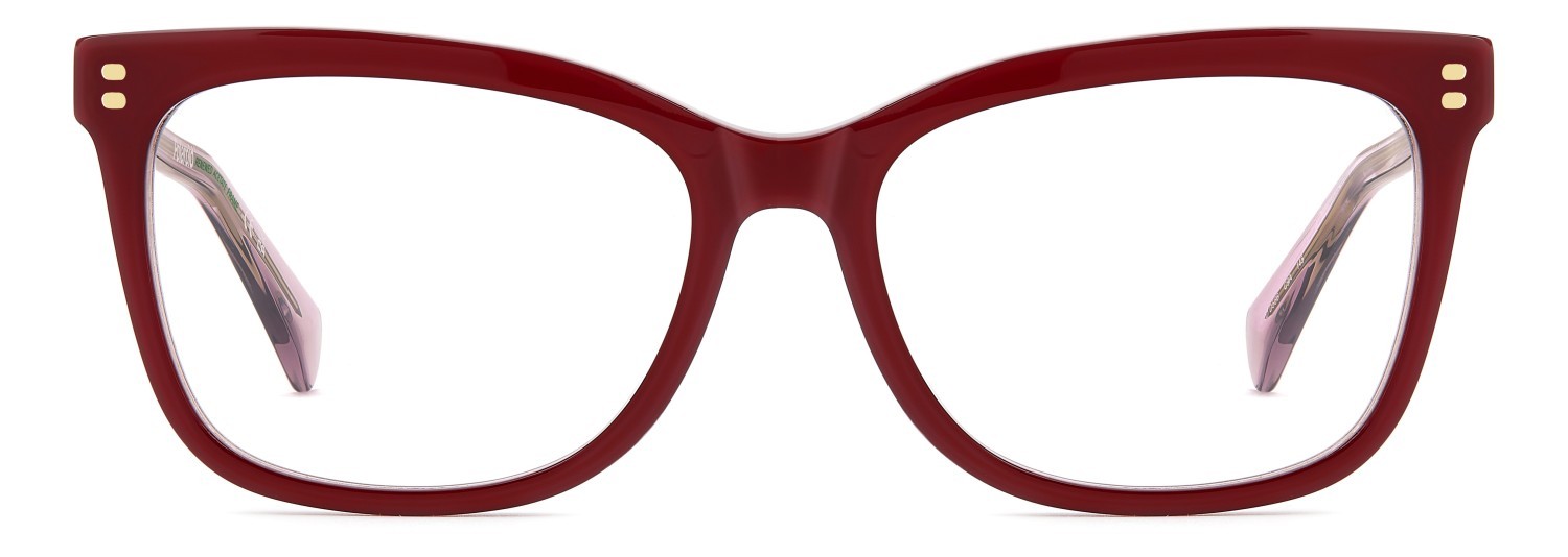 Eyeglasses Polaroid Pld D586 110059 C9A color red shape rectangle 