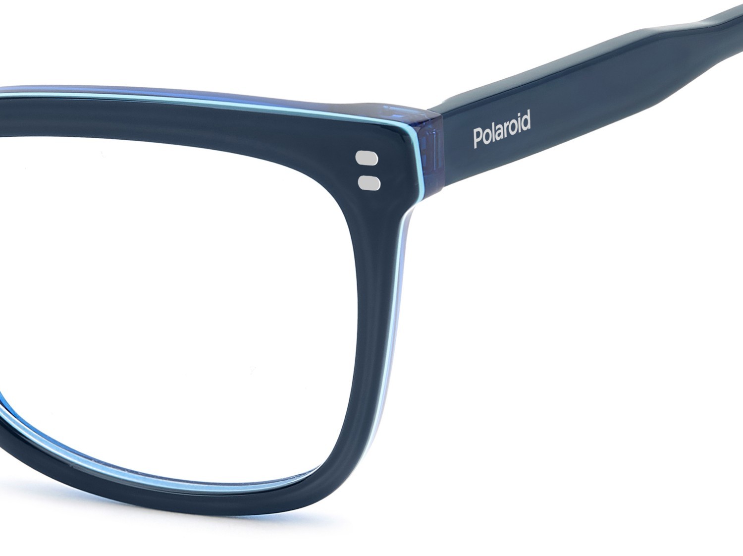 Eyeglasses Polaroid Pld D586 110059 PJP color blue shape rectangle 