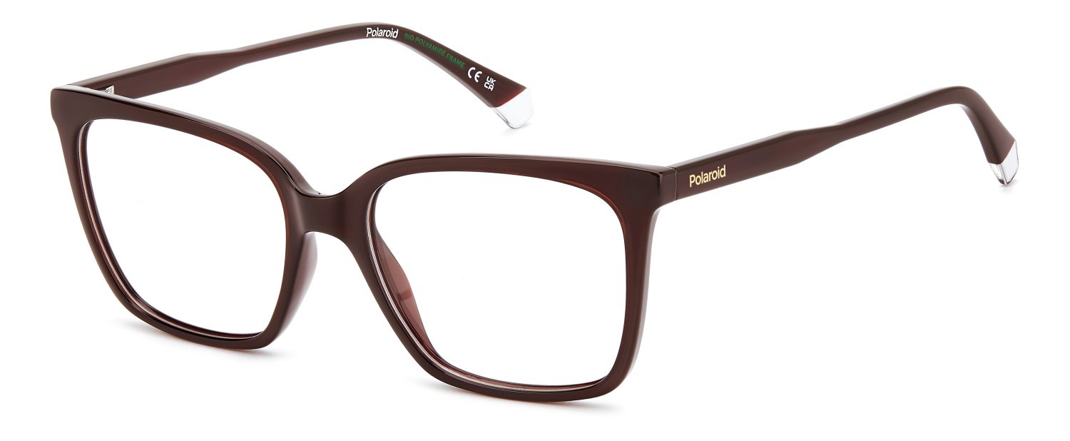 Eyeglasses Polaroid Pld D588 110061 C9A color red shape square 