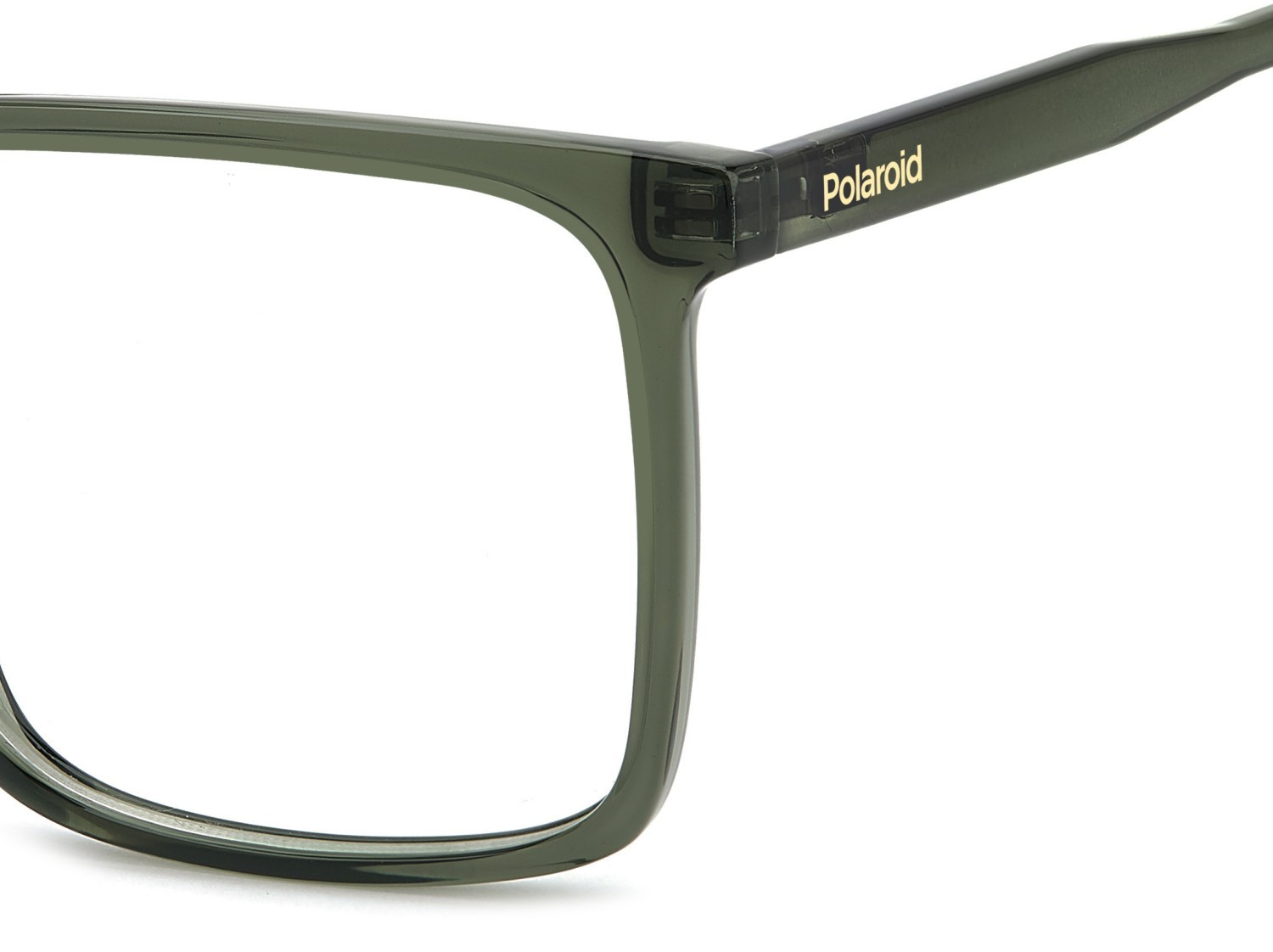 Eyeglasses Polaroid Pld D589 110062 1ED color green shape rectangle 