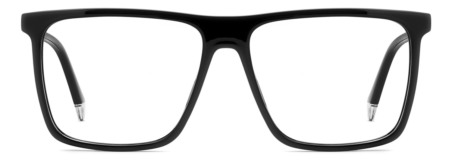 Eyeglasses Polaroid Pld D589 110062 807 color black shape rectangle 