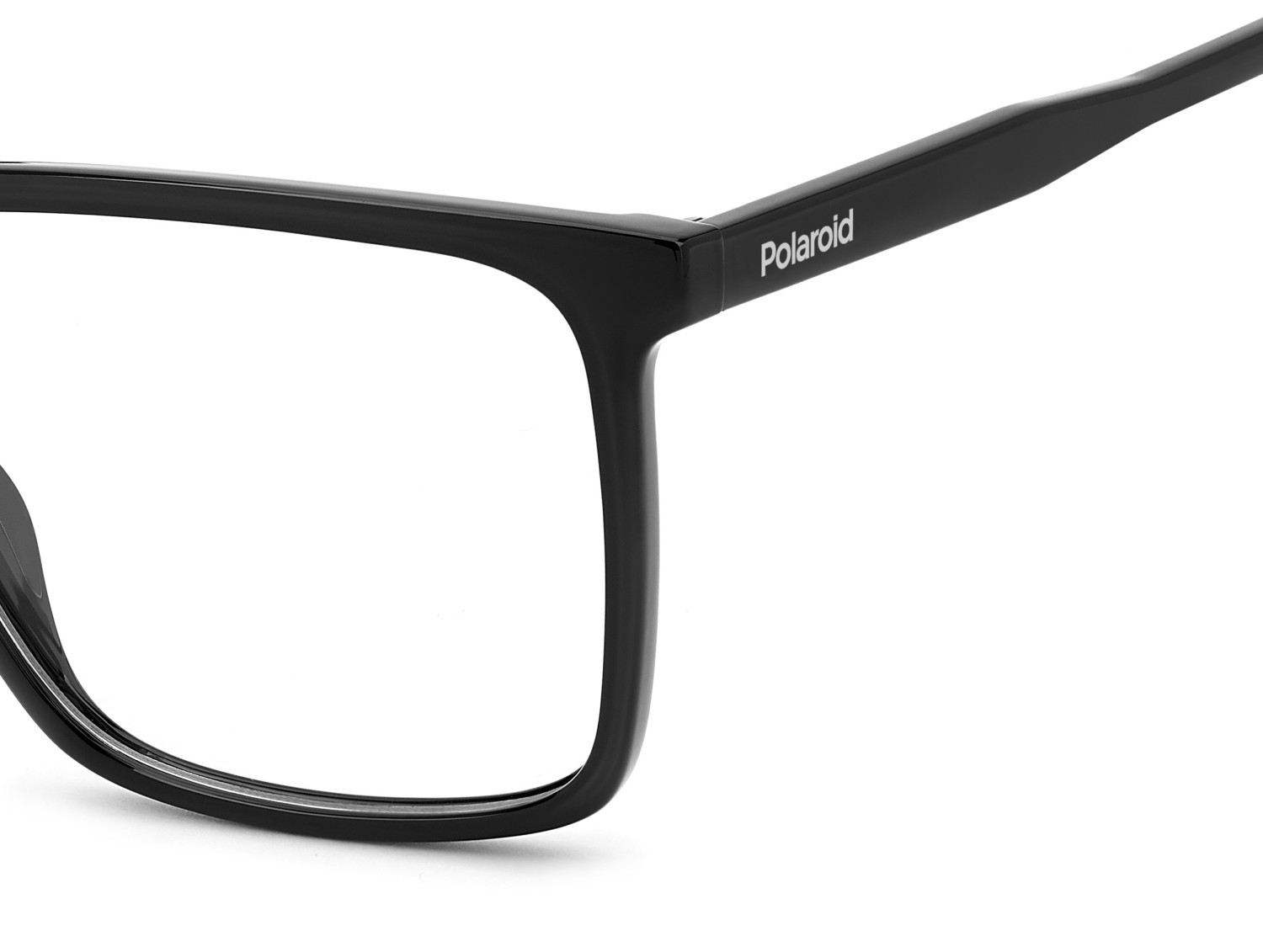 Eyeglasses Polaroid Pld D589 110062 807 color black shape rectangle 