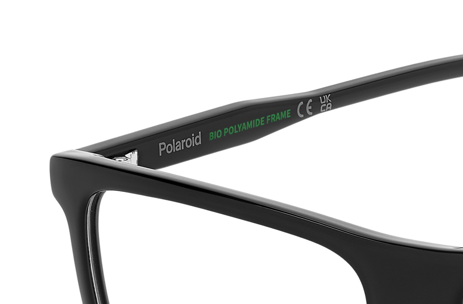 Eyeglasses Polaroid Pld D589 110062 807 color black shape rectangle 