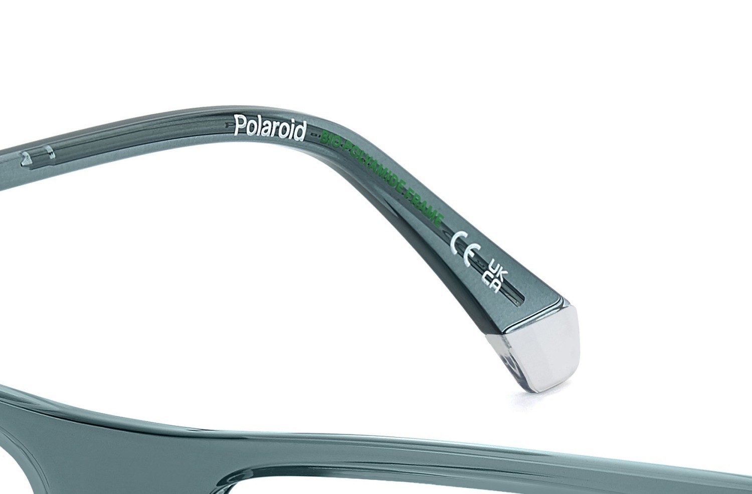 Eyeglasses Polaroid Pld D589 110062 ZI9 color teal shape rectangle 