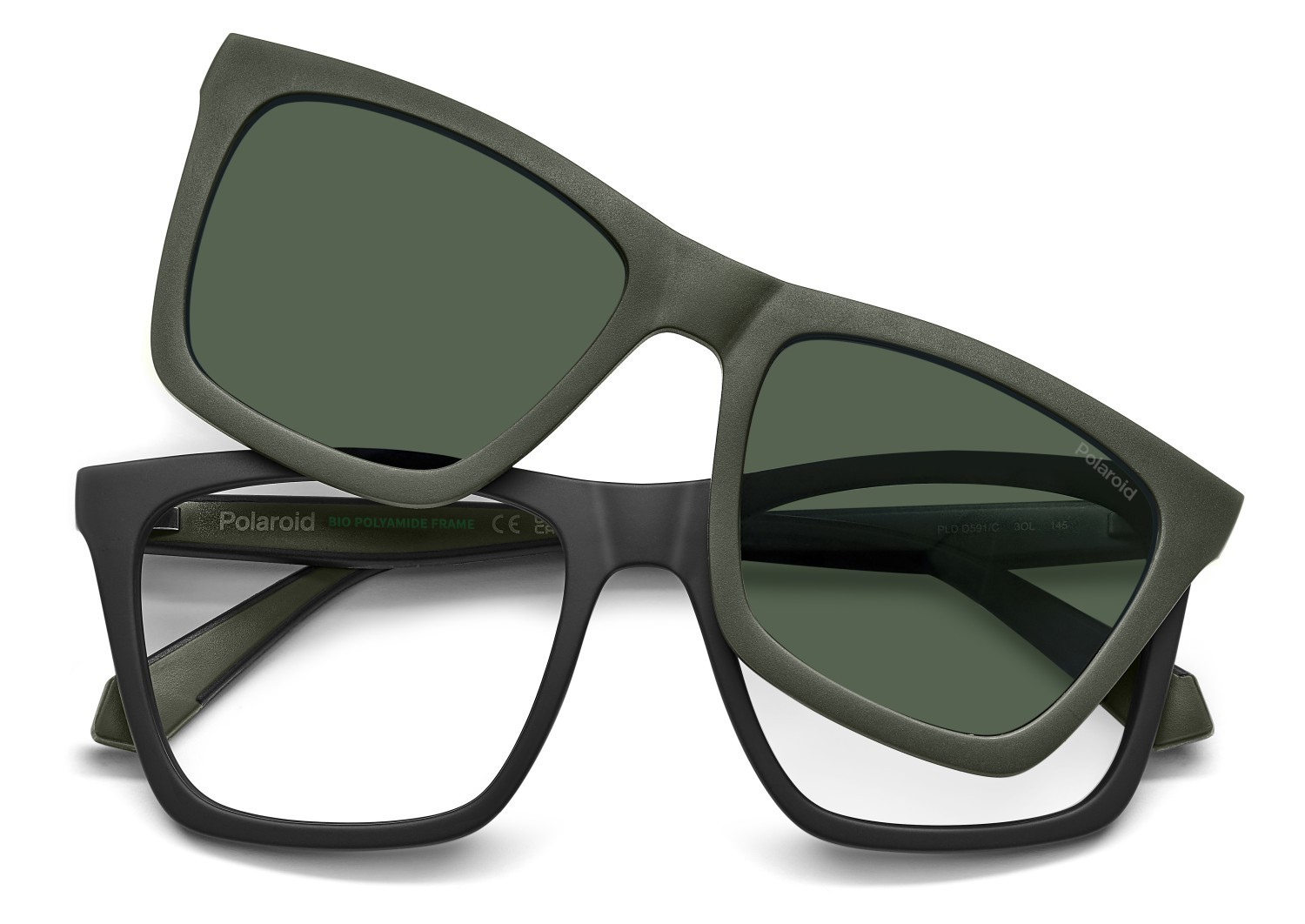 Eyeglasses Polaroid Pld D591/C 110064 3OL shape square 