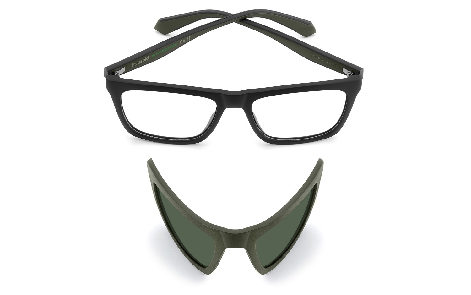 Eyeglasses Polaroid Pld D591/C 110064 3OL shape square 