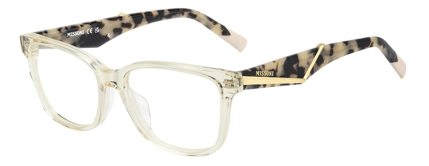 Occhiali da vista Missoni Mis 0248/G 110067 HAM colore champagne forma rettangolare 