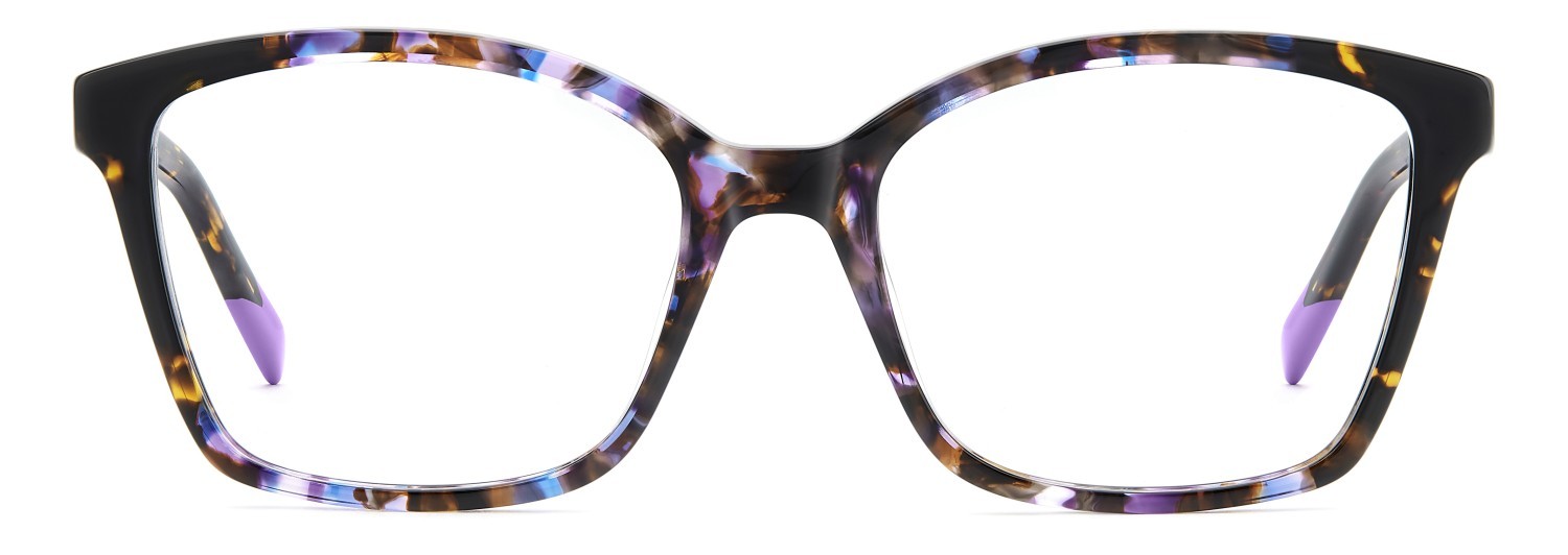 Occhiali da vista Missoni Mis 0252 110068 AY0 colore havana violet forma cat eye 