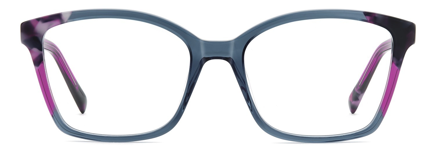 Occhiali da vista Missoni Mis 0252 110068 JBW colore blue havana forma cat eye 