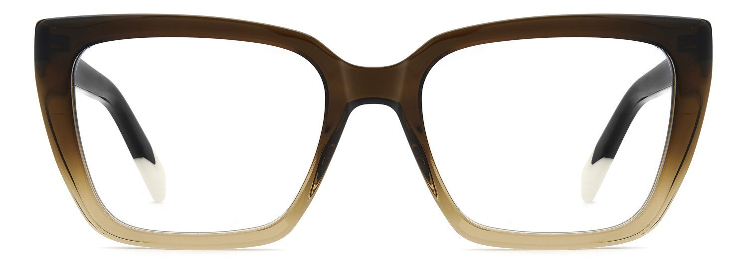 Occhiali da vista Missoni Mis 0254/G 110070 0MY colore brown shaded beige forma quadrato 