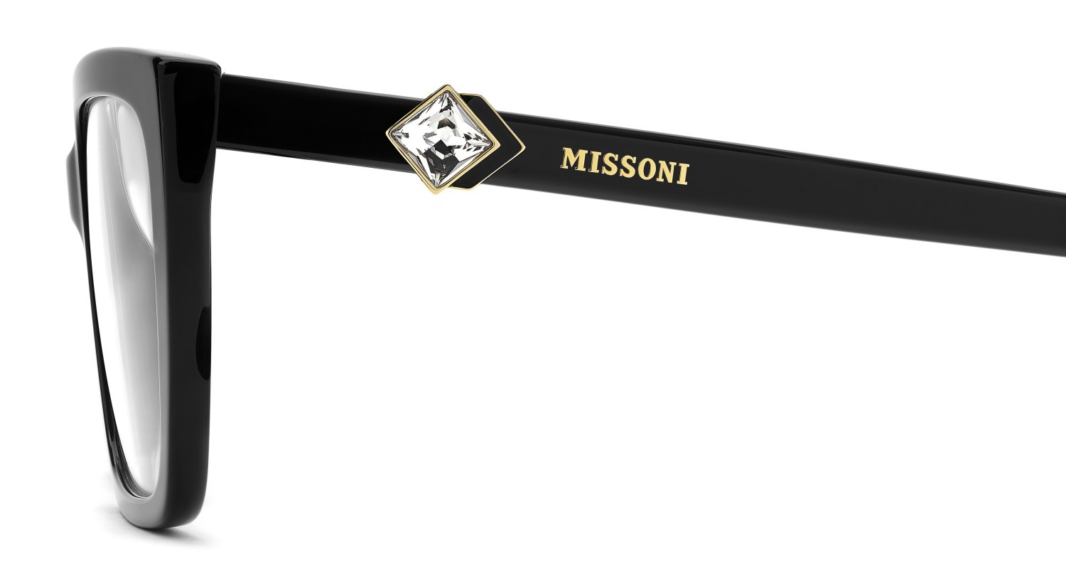 Occhiali da vista Missoni Mis 0254/G 110070 807 colore black forma quadrato 
