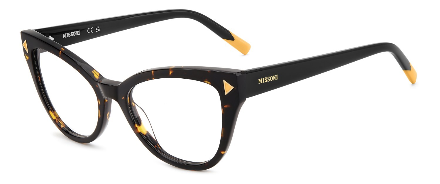 Occhiali da vista Missoni Mis 0260 110073 086 colore havana forma cat eye 