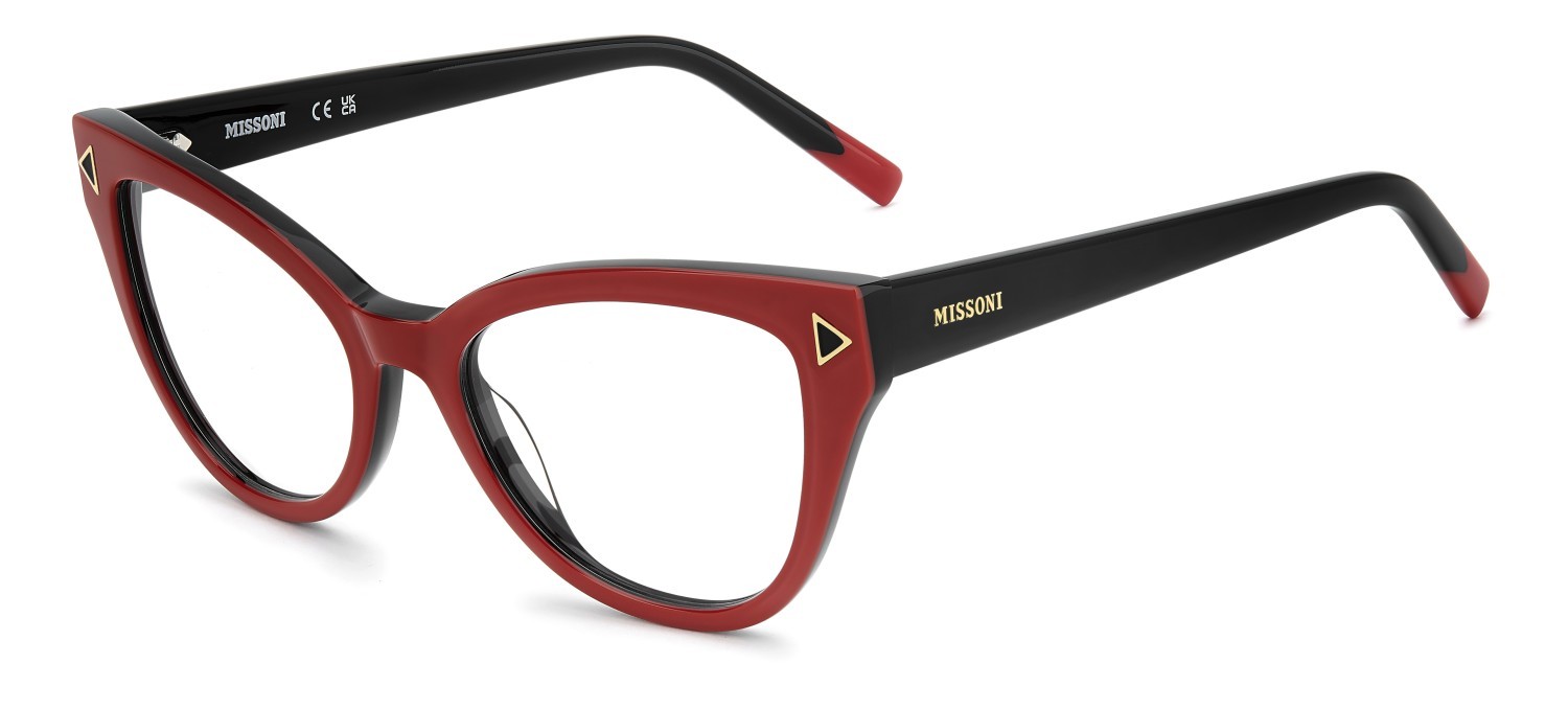Brillen Missoni Mis 0260 110073 0A4 farbe red black form cat-eye 