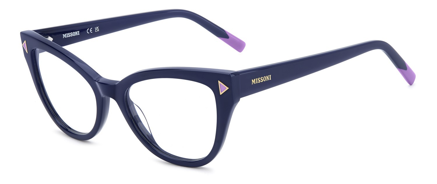 Brillen Missoni Mis 0260 110073 PJP farbe blue form cat-eye 