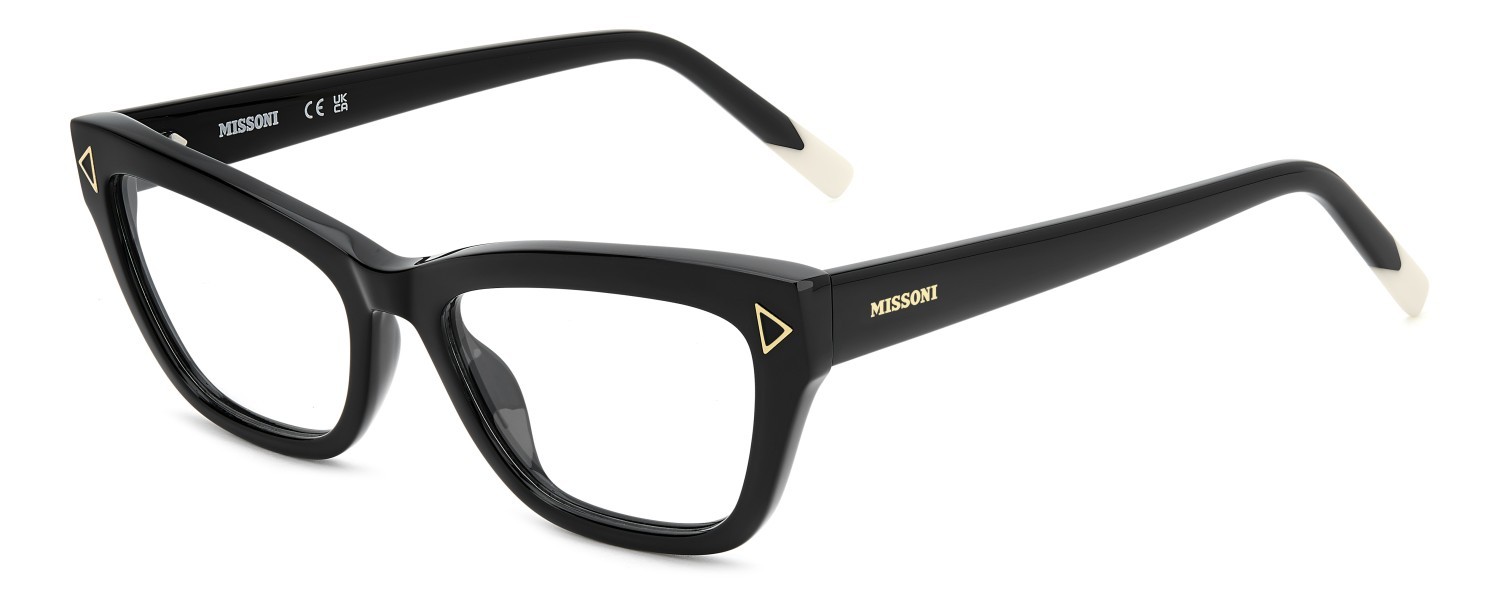 Occhiali da vista Missoni Mis 0261 110074 807 colore black forma cat eye 